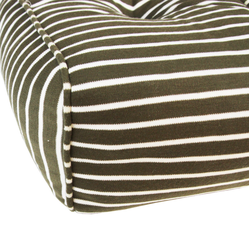 Trill Outdoor Dining Chair Back Cushion, Dark Green