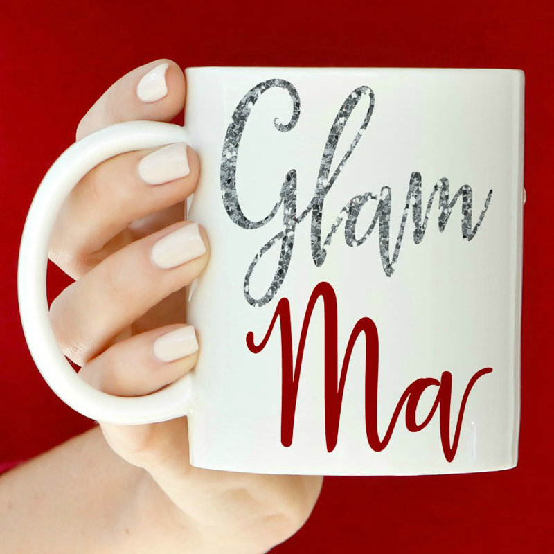 Grande tasse à café glamma