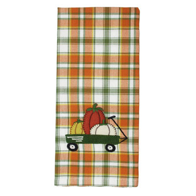 F Wagon Of Pumpkins Towel