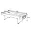 Table de combinaison 3 en 1 avec table de billard multi-jeux de 8 pi IQOWEL