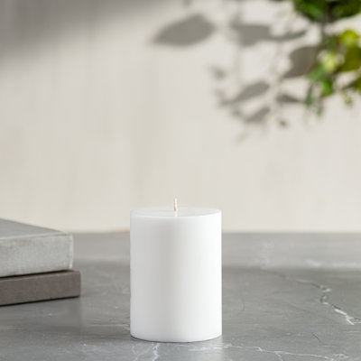 Unscented Pillar Candle