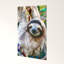 Impression sur papier sourire sloth Esposito