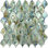Majeste 0.5" x 2" Glass Fish Scale Mosaic Wall & Floor Tile