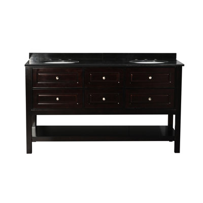 Ensemble de meuble-lavabo double 72 po Partap