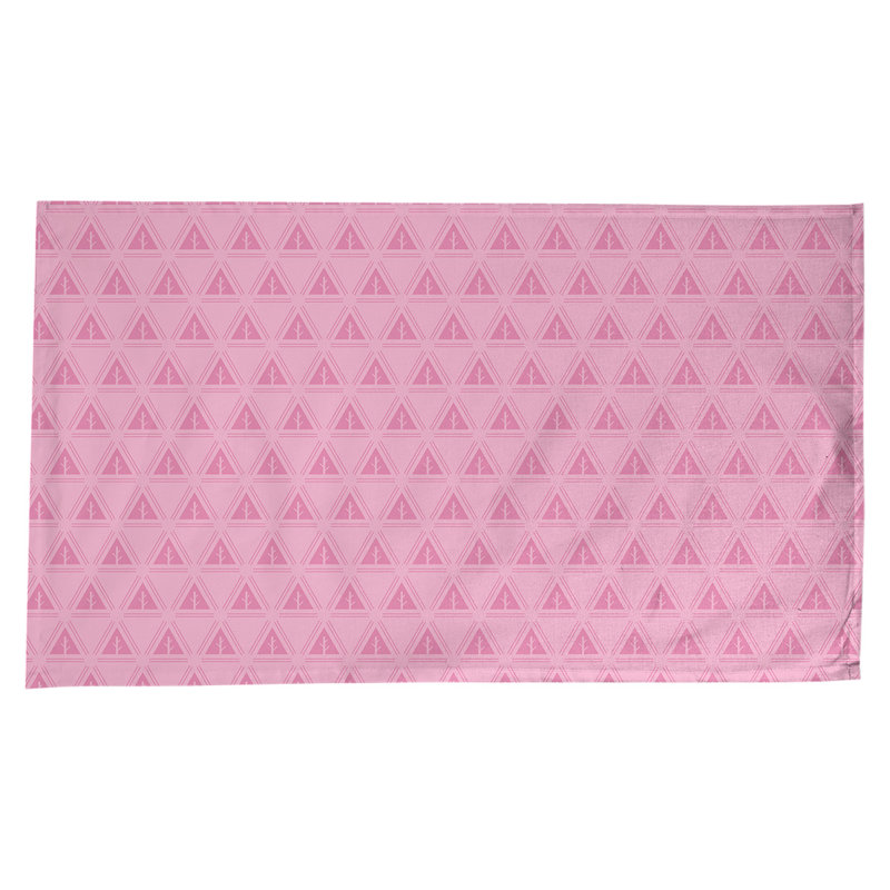 Barbra Classic Minimalist Tree Tablecloth, Light Pink