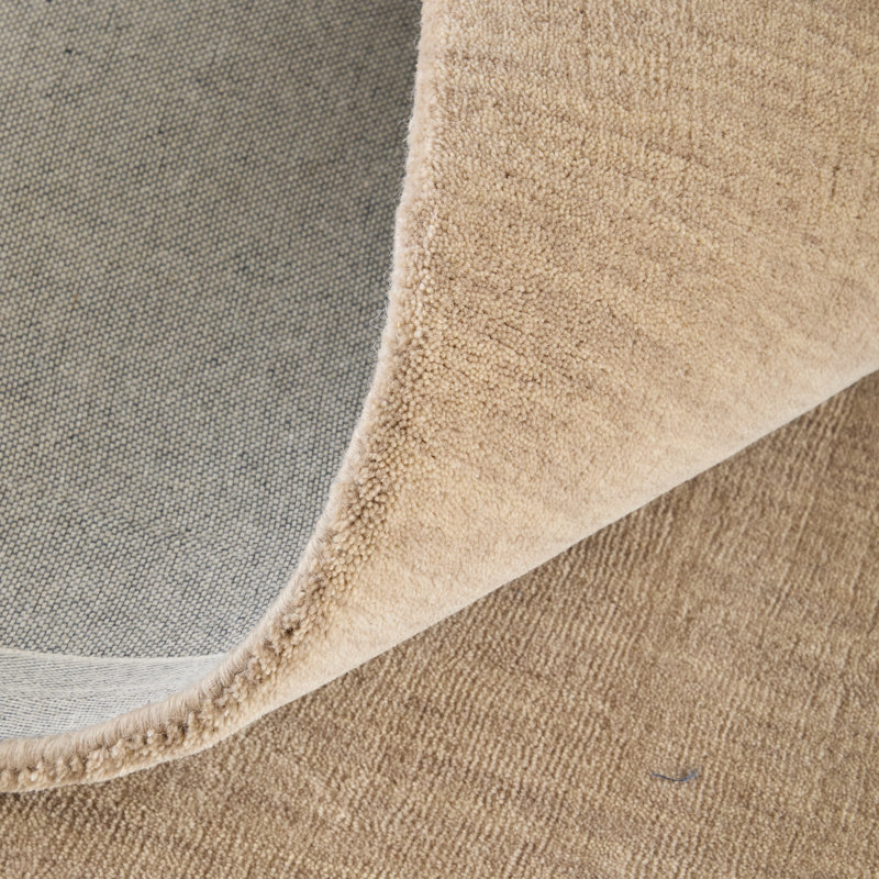 Tapis beige en laine Ameia, Rectangle 2 pi x 3 pi
