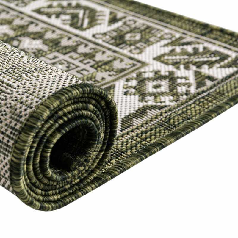 Tapis d'extérieur Chand, Tapis de couloir 2 pi 7 po x 12 pi