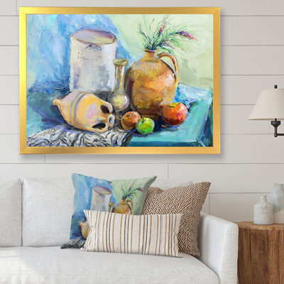 Flowers And Fruits Impressionism II " Flowers And Fruits Impressionism II " Painting Print