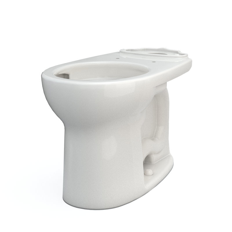 Cuvette de toilette ronde TOTO® Drake® Tornado Flush® avec CEFIONTECT®, blanc colonial, Blanc colonial