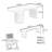 All solid wood creative table set-107498845