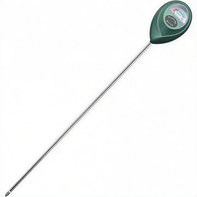 15.8 In Long-Probe Soil Moisture Meter (1-Pack) - Deep Soil Water Monitor For Pots, Planters & Gardens