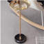 2P, table d'appoint réglable, petite table à thé Martini, table de bout décorative en marbre naturel et doré pour présentation et rangement