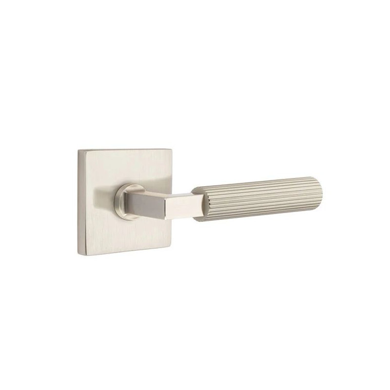 Privacy Door Lever, Satin Nickel, Left