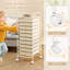 10 Drawer Rolling Storage Cart Scrapbook Paper Office School Organizer-106694249