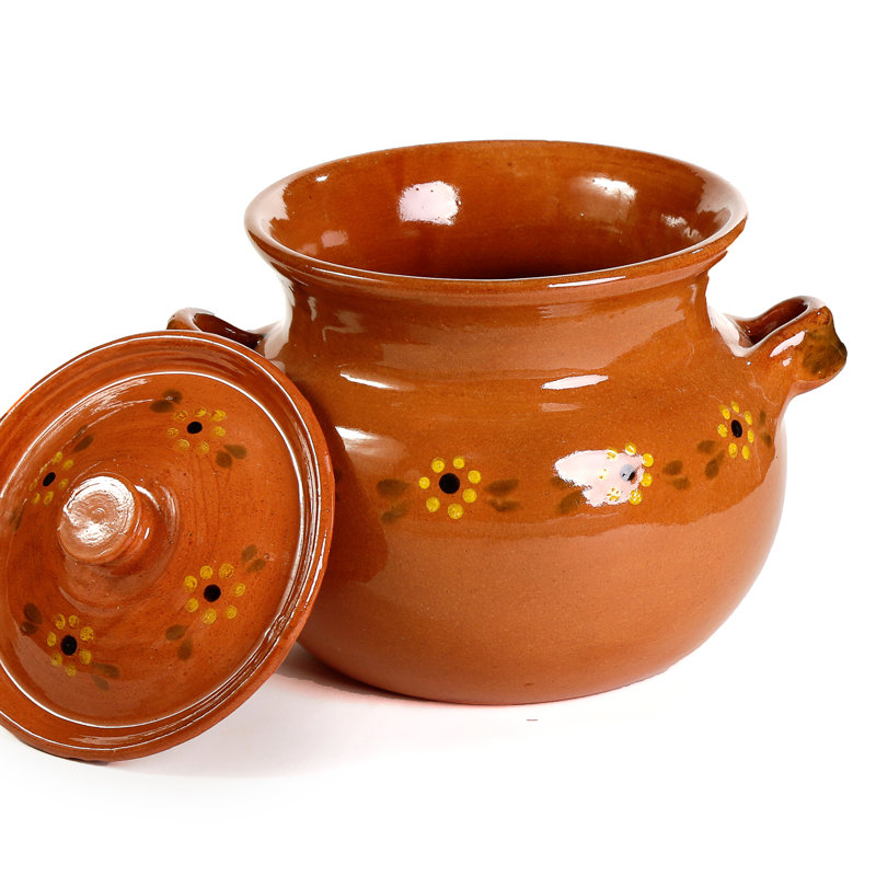 Ancient Cookware 3 Quarts Terracotta Soup Pot