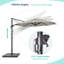 Parasol en porte-à-faux 11 pi Danasha-943911820