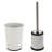 Bath Bliss Metal Toilet Brush And Holder
