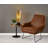 Ismaael Faux Leather Armchair-1323583698