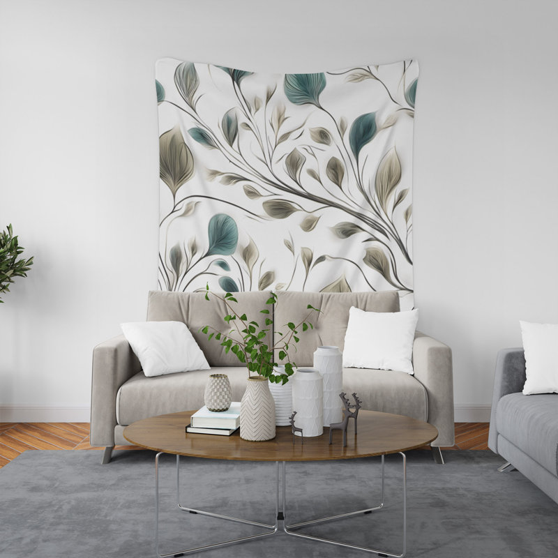 Tapisserie murale, H 80 po x l 68 po