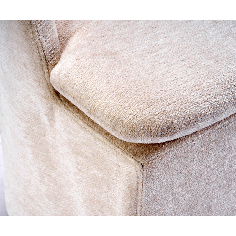 Ensemble de deux chaises de salle à manger en tissu chenille avec roues universelles pivotantes à 360 °, offrant confort, fonctionnalité et élégance pour les espaces intérieurs.
