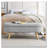 Ottoman Oval Storage Bench,Rubber Wood Legs-1222552663