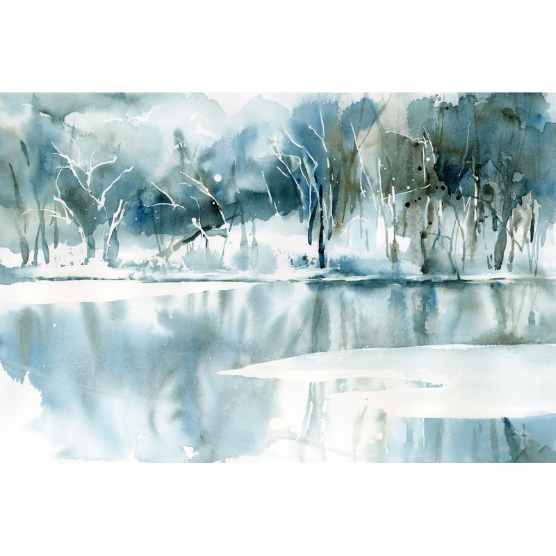 «Blue Reflections» par Katrina Pete - impression, H 8 po x l 12 po