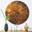 Horloge murale en bois doré-63618392