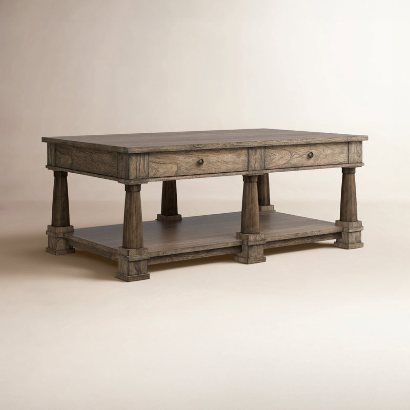 Stephens Solid Wood Top Single Coffee Table