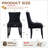 Modern Tufted Linen Upholstered Dining Chairs(Set of 2)-1128003493