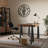 Solid Walnut Veneer and Metal Desk - Walnut-744121928