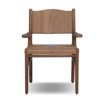 Herrin Outdoor Teak Dining Armchair