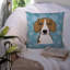  Coussin 14 "Snowflake Beagle