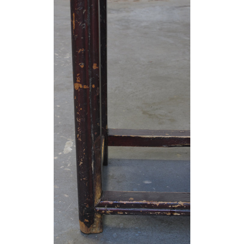 19th Century Chinese Elm Pedestal Table