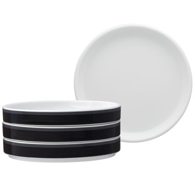 Petites assiettes à rayures Norstake Colorstax 6 po