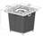 28-inch Willow Square Fire Pit Table