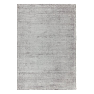 Devaney Solid Colour Hand Woven Area Rug