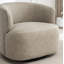 Fauteuil demi-tonneau pivotant Jalena-1176275626