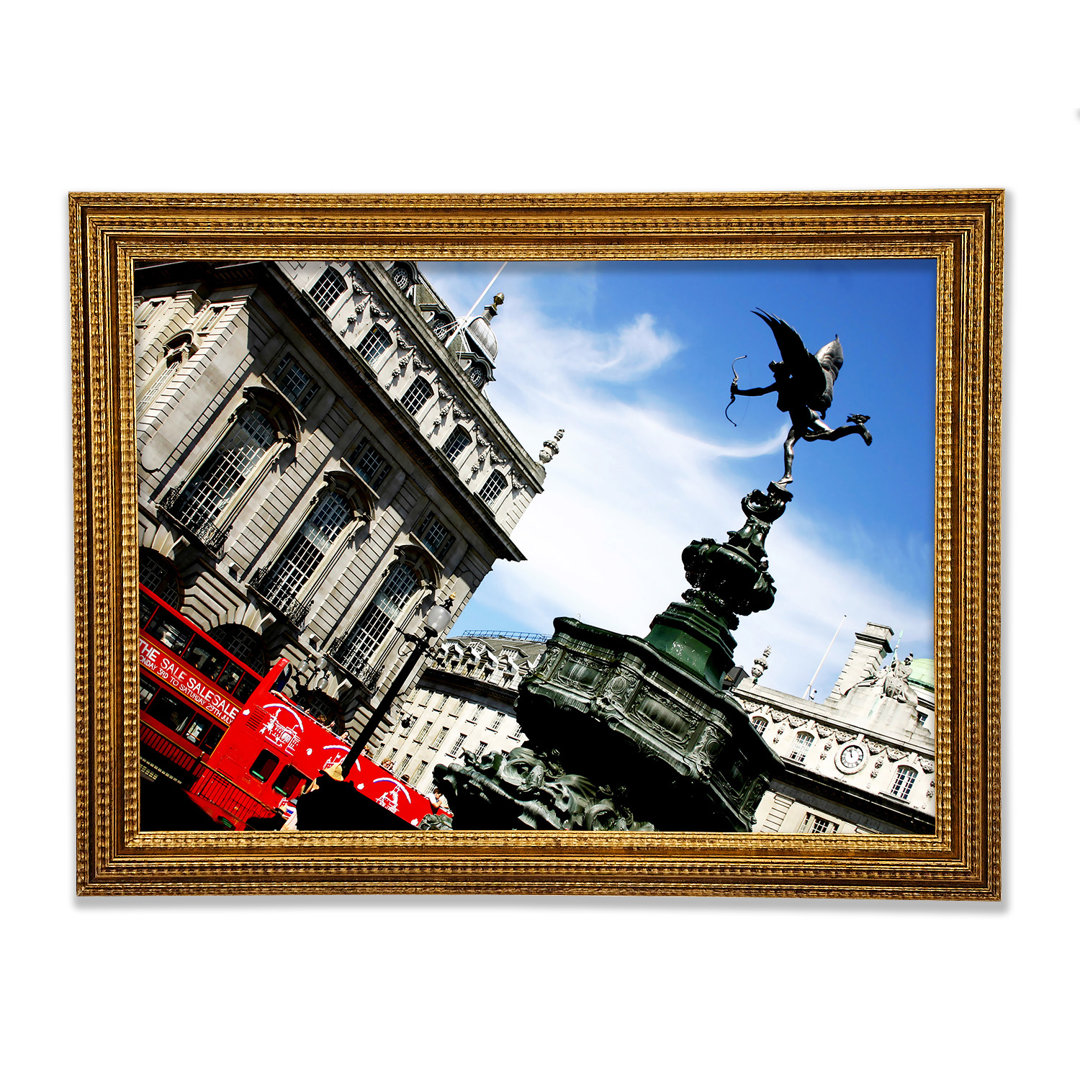 London Piccadilly Circus UK Gerahmter Druck