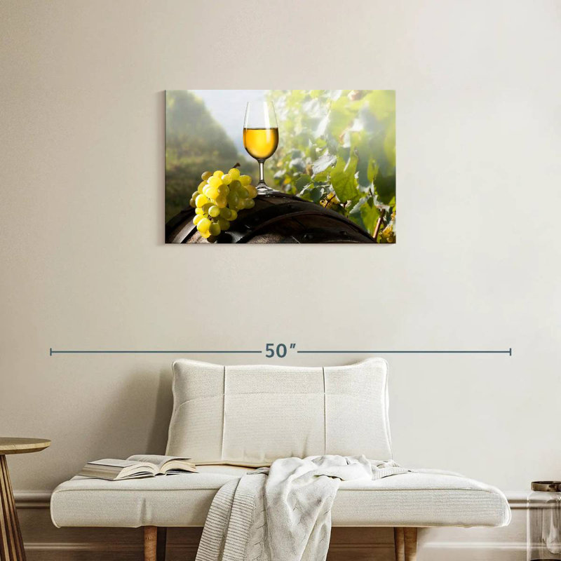 Yarlin Afternoon White Wine, 20" H x 30" W