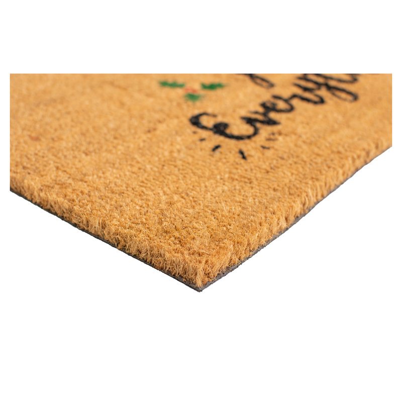 Loyola Non-Slip Christmas Outdoor Doormat, 24" W x 36" L