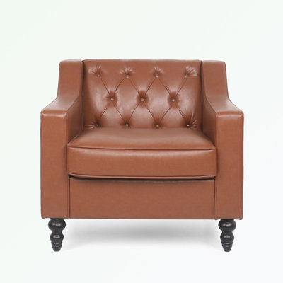 Cumine 33'' Wide Tufted Armchair -  Alcott HillÂ®, 8D787141FF114AE5B5106ECE0F4AC415