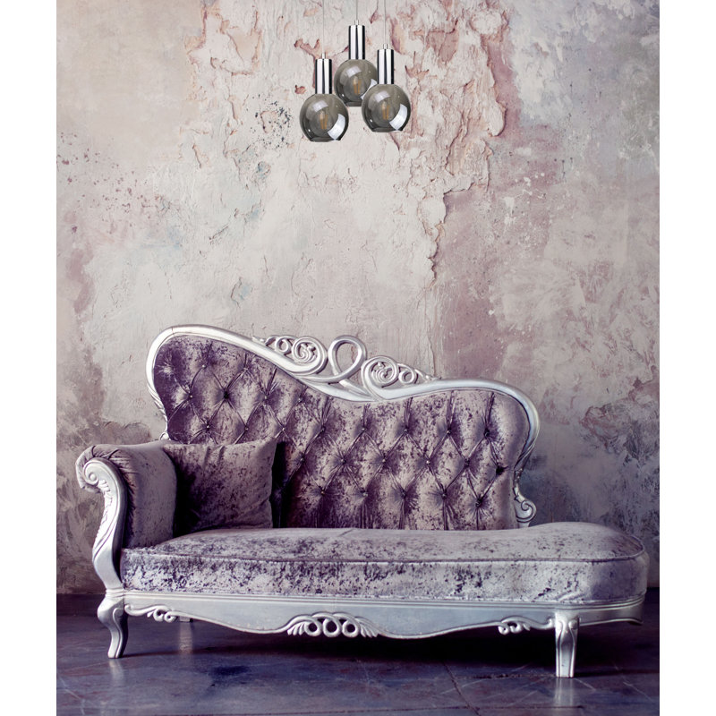 Myers 3 - Light Cluster Pendant, Silver