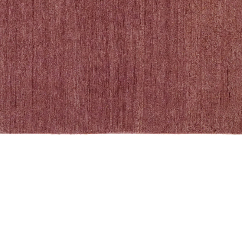 Blush Solid Silk Rug - 8' x 10'1"