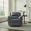 Rivet rétro 39 po - Fauteuil inclinable manuel garni-116842803