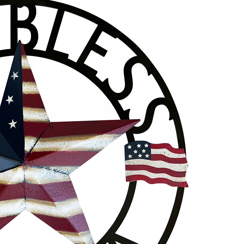 Décoration murale «God Bless America»