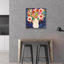 Art mural épique «Floral Beauty 1» par Cheryl Warrick, 24 po x 24 po