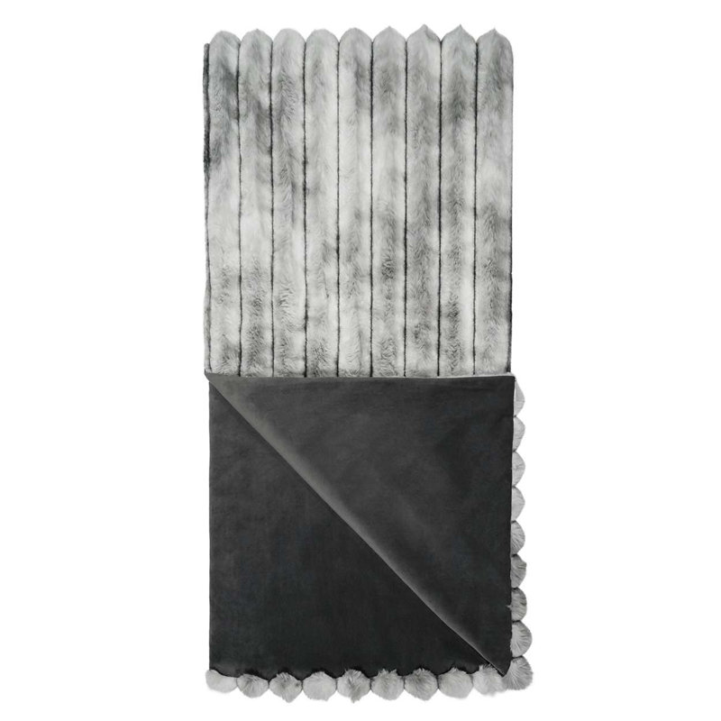 Summit Throw Blanket, Gray