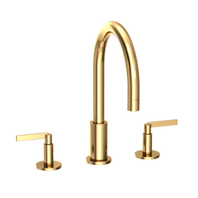 Tolmin Widespread Bathroom Faucet with Drain Assembly