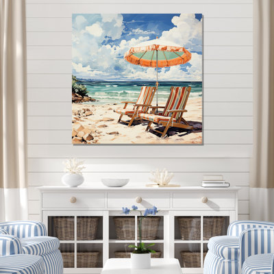 " Beautify Beach Chairs Scenery III "