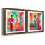 Strikse A Pose I - ensemble de 2 peintures encadrées-682234285-682234280